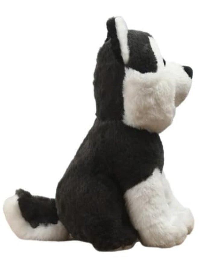 STRIDERS Dog Plush Soft Toy for Kids - Grey & White | Cute Stuffed Animal Puppy | Huggable Cuddly Pet for Girls & Boys | Soft Plush Toy for Playtime - Image 2